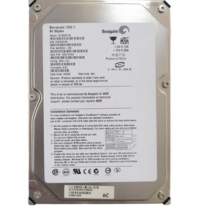 【中古】Seagate HDD IDE 80GB ST980829A Seagate 80GB Hard Drives (HDD, SSD & NAS) for sale | eBay