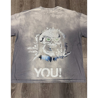 T-shirt personnalisé délavé à l'acide 300 g/m² – T-shirt vintage de haute qualité pour homme – T-shirts de créateur pour hommes