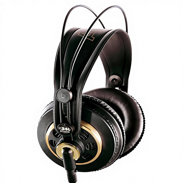 AKG K240S Over Ear Active Noise Cancellation (ANC) Studio Headphones