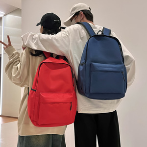 Zaino in Nylon impermeabile <span class=keywords><strong>di</strong></span> grande capacità per la scuola <span class=keywords><strong>di</strong></span> viaggio alla <span class=keywords><strong>moda</strong></span> Design semplice da 14 pollici borsa da pendolarismo leggera per - Product Image 6