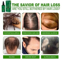 Perawatan Anti Rambut Rontok Alami dengan Jahe & Melon Serum Penumbuh Rambut Cepat Minyak Serum Penumbuh Rambut untuk Pria dan Wanita