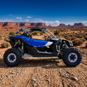 มอเตอร์ไซค์ Can Maverick X3 MAX X rs Turbo RR ปี 2024 ระบบ Smart-Shox สีฟ้า Dazzling Blue คาร์บอน DIY ระดับอุตสาหกรรม OEM/ODM รับประกัน 3 ปี - Product Image 2