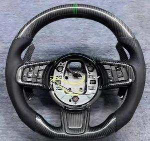 Volant en fibre de carbone personnalisé au <span class=keywords><strong>prix</strong></span> d'usine pour la série <span class=keywords><strong>Jaguar</strong></span> avec palettes étendues - Product Image 5