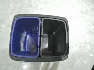 Phân Loại Đôi Loại Thùng Rác Thùng Rác Thùng Rác Trong Nhà Ngoài Trời Tái Chế <span class=keywords><strong>Bin</strong></span> 2 Khoang Thùng Rác - Product Image 5