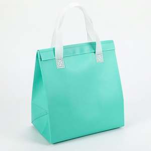 Bolsa de Entrega Aislada Personalizada al por Mayor, Bolsa Térmica Reutilizable para Alimentos con Logotipo Personalizado, Bolsa Ecológica para Llevar Comida - Product Image 3