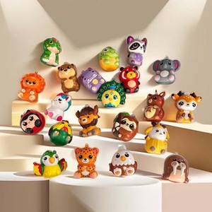 ของเล่นบีบคลายเครียดรูปสัตว์น่ารักลดความเครียดได้ช้า - Product Image 1