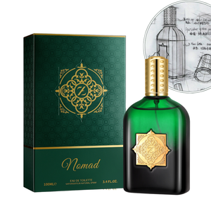 Parfum Original <span class=keywords><strong>Nomad</strong></span> Premium pour Homme 100ml, Parfum Arabe de Luxe de Dubaï, Vaporisateur EDP Longue Durée, Marque Privée, Vente en Gros, ODM, OEM - Product Image 1