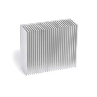 Services de découpe et de pliage de dissipateurs thermiques carrés standard en cuivre anodisé haute densité pour l'électronique de puissance et les équipements industriels