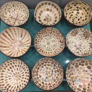 New Arrival Handmade Eggshell Lacquer Bowl Luxury Fruit Bowl Decorative <b>Vietnam</b> <b>Lacquerware</b> Artisan Craft - Product Image 6
