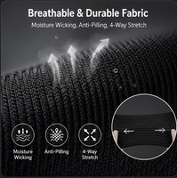 Chaussettes de compression à fermeture éclair latérale, chaussettes de compression graduée pour la course à pied, les voyages, les sports, la récupération, OEM ODM