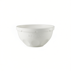 Tazón para mezclar Mason Cash de 4.5 Qt, tazón de cerámica blanca para hornear con logotipo en relieve para cocinar y hornear en casa. - Product Image 2