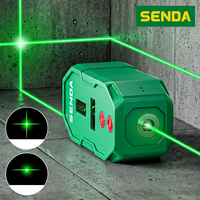 Mini niveau laser vert portable, niveau laser croisé auto-nivelant, rechargeable par USB, pour la construction et le montage mural