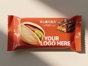 クッキー3面密封工場価格カラフルキャンディバーラッパー月餅プロテインパウダー小袋チョコレートバー包装袋 - Product Image 5