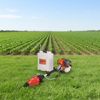 Pulvérisateur agricole à essence 1,5 kW 41,5 cm³ 15 L, refroidi par air, 2 temps, à pression réglable, pour pesticides, modèle best-seller