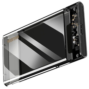 2.5 In USB 3.0 <b>External</b> Hard Drive Enclosure Transparent Plastic Case For SATA HDD <b>SSD</b> - Product Image 3