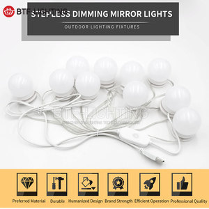 5V LED Tường Bóng Đèn <span class=keywords><strong>Make</strong></span> Up Ánh Sáng Gương Đèn Dimmable Ánh Sáng Led Kit Cảm Ứng Chuyển Đổi Mỹ Phẩm Bàn Trang Điểm Lights Set - Product Image 5