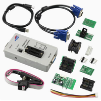 Placa base Placa lógica Ordenador portátil LCD con SOPDIP RT809F con 8 adaptadores IC Programador para programación