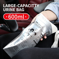 Sacs à urine jetables portables pour toilettes d'urgence miniatures de voyage