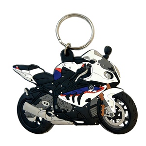 Llavero de PVC Personalizado para Motocicleta, Llaveros de Alta Calidad Hechos a Medida con Material Duradero - Product Image 3