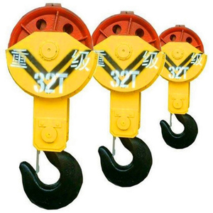 Chaoyang Hebevorrichtung Hakenrolle mit Lager aus Metall, 1000 kg Tragfähigkeit, 1 Jahr Garantie, Neuer Einträger-Brückenkran Test - Product Image 1
