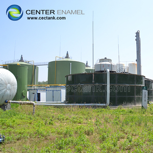 Tangki Baja Berlapis Kaca dengan Pemasangan Baut, Periode Konstruksi Singkat, Garansi 2 Tahun untuk Proyek Pengolahan Air Limbah Kimia - Product Image 4