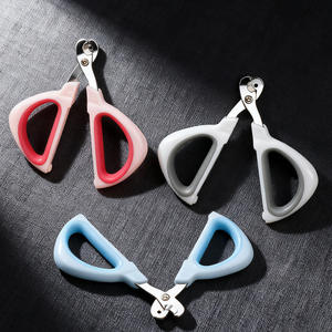 थोक पेशेवर गैर-पर्ची हैंडल पालतू ग्रोमिंग किट बिल्लियों स्टेनलेस स्टील गिलोटिन ट्रिमर कुत्ते नाखून क्लिपर - Product Image 6