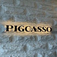 Enseigne Lumineuse LED Personnalisée en Métal avec Logo 3D pour Salons, Bâtiments et Mariages
