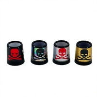 Poignée de club de golf en PVC de la série Skull haut de gamme 370, 9,3*15*13,7 mm, accessoires de club de golf