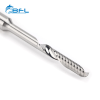 BFL çin katı karbür CNC parmak freze 1 tek flüt freze uçları 8x62mm tek flüt kesme aletleri