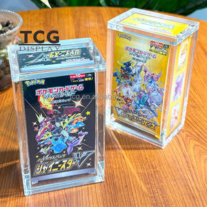 Échantillon gratuit présentoir de cartes <span class=keywords><strong>Booster</strong></span> en acrylique personnalisé pour TCG 151 <span class=keywords><strong>Pokemon</strong></span> ETB Evolutions JP <span class=keywords><strong>Booster</strong></span> JP <span class=keywords><strong>Booster</strong></span> Pack présentoirs - Product Image 6