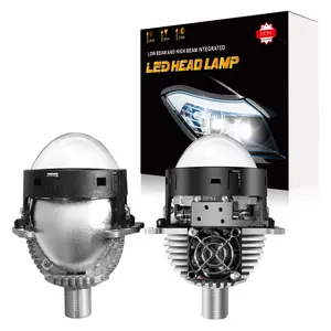 2023 neueste kurze hohe Helligkeit Mini H4 H7 9005 Bi-LED-LHD Rhd 6000K Bi-LED-Projektor linse