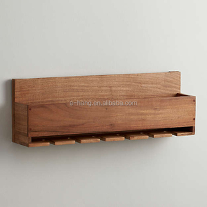 <span class=keywords><strong>Porte</strong></span>-bouteilles à tiges en <span class=keywords><strong>bois</strong></span> OEM Étagère à vin flottante et ensemble de <span class=keywords><strong>porte</strong></span>-verres à vin <span class=keywords><strong>mural</strong></span> en <span class=keywords><strong>bois</strong></span> <span class=keywords><strong>Porte</strong></span>-bouteilles à 6 bouteilles et 6 longues tiges - Product Image 5
