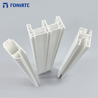 Fonirte VENTE FLASH Profils en plastique UPVC 3 rails Cadre personnalisé Série 112 mm Différentes couleurs Type de fenêtre à battants Durable Écologique