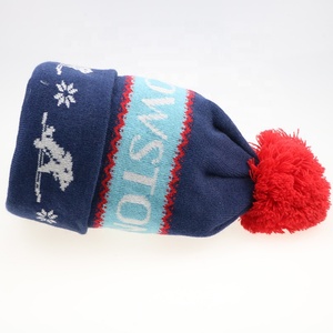 Gorro de Esquí Personalizado, Gorro de Punto de Invierno con Pompón para Equipos - Product Image 5