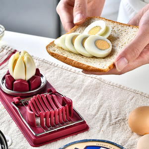 Bền Thân Thiện Với Môi Nhựa Trứng Slicer Cutter Đa-Mục Đích Công Cụ Nhà Bếp Cho Trứng Luộc Cứng Cấp Thực Phẩm An Toàn Dễ Dàng Lưu Trữ Cho - Product Image 3