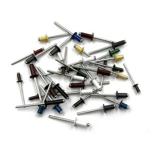 Fourniture directe d'usine de qualité supérieure Rivets <span class=keywords><strong>pop</strong></span> Rivets peints en aluminium coloré avec tête dôme en aluminium Chine - Product Image 3