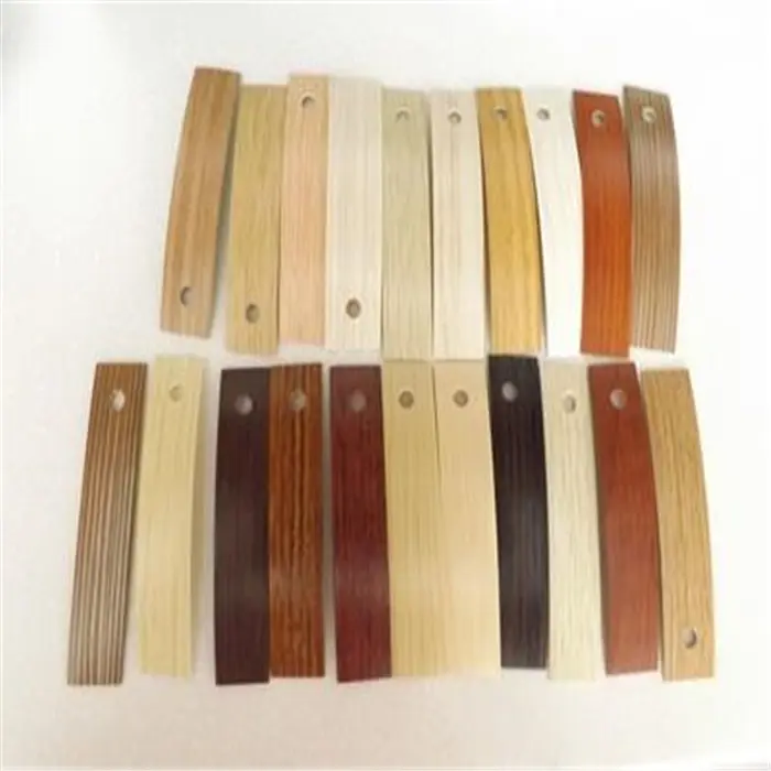 Strip tepi laminasi Tiongkok furnitur pita tepi pvc sangat mengkilap