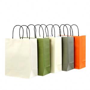 KM Customize Print logo Small Size Paper Packing Gift Luxury <b>Bags</b> Paper Shoppinjewelry Brand <b>Bags</b> for Clothing - Product Image 1