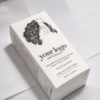 Boîte en papier personnalisée pour produits cosmétiques avec boîte à dossiers recyclée pour cadeaux de soins de la peau et présentation en magasin