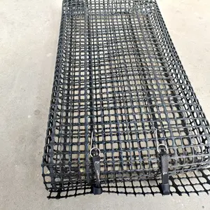 80cm Hard Plastic Floater Oyster box grown out mesh bags 9x9mm mesh hole size 500g-900g/pc