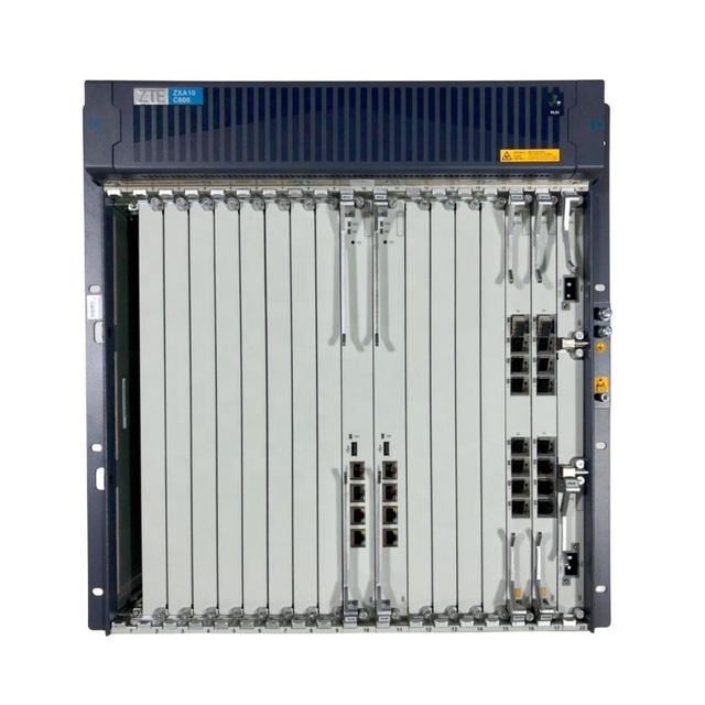 ZTE 100% Original and Brand NEW ZTE C600 10G GPON EPON OLT ZTE ZXA10 C600