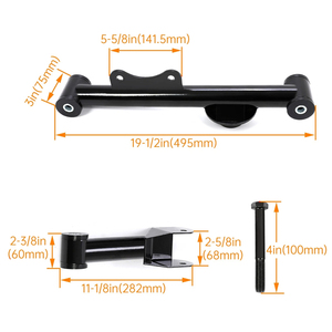 ชุดแขนควบคุมแบบท่อส่วนบน+ล่าง พร้อมบูช สำหรับรถฟอร์ดมัสแตง ปี 1979-2004 - Product Image 4