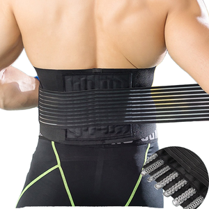 Orthèse de soutien de taille élastique réglable en gros <span class=keywords><strong>ceinture</strong></span> de gymnastique de colonne vertébrale droite avec type de soutien lombaire taille-taille - Product Image 1