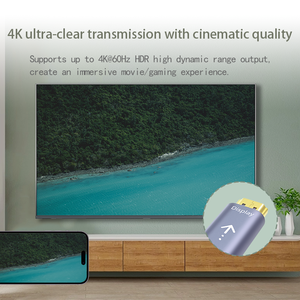 4K 60Hz <span class=keywords><strong>USB</strong></span> C vers pour HD Adaptateur Type-C vers pour HD Converter Brand New Condition <span class=keywords><strong>USB</strong></span> C Femelle vers pour HD Adaptateur - Product Image 5