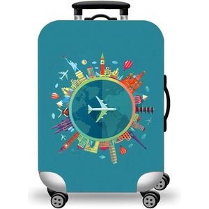 BSCI Factory 2023 Hot Sale Extendable case Cover Beauty Fashion Luggage Cover <b>Plastic</b> <b>Suitcase</b> - Product Image 1