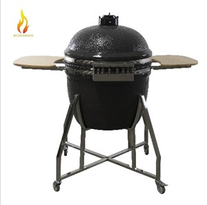 Parrilla Kamado de cerámica moderna <span class=keywords><strong>MCD</strong></span> de 27 pulgadas para cocina al aire libre, barbacoa, horno de pizza, pícnics de <span class=keywords><strong>grupo</strong></span> con parrilla de barbacoa de carbón - Product Image 3