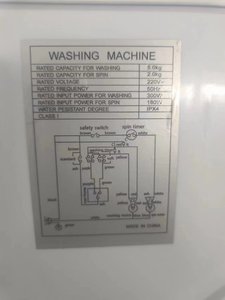 Lave-linge à double cylindre et à double barre pour dortoir de grande capacité pour le lavage à économie <span class=keywords><strong>d</strong></span>'énergie et <span class=keywords><strong>d</strong></span>'économie <span class=keywords><strong>d</strong></span>'<span class=keywords><strong>eau</strong></span> - Product Image 2