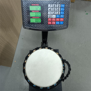 Bon prix Instrument de musique Tambour coloré Jouets musicaux pour bébé Djembé Tambour africain - Product Image 6