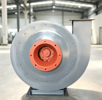 Ventilateur/Extracteur Centrifuge Industriel DF avec Lames en Acier Inoxydable, Montage Mural, Moteur AC/DC 380V/220V, Personnalisable OEM
