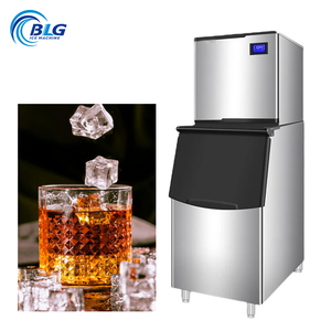 Máquina de Hielo en Cubos Comercial BLG de Acero Inoxidable de 45kg-1000kg con Control Táctil, Eficiencia Energética Clase A y 1 Año de Garantía - Product Image 1
